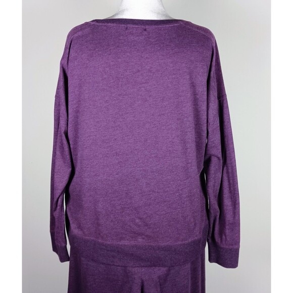 Alfani Intimates Pajama Set Women's XXL Loungewear Purple - Picture 6 of 12